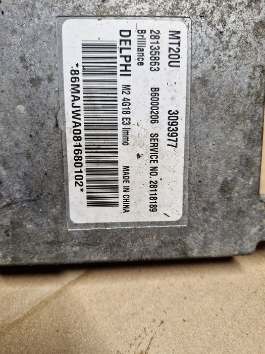 Komputer sterownik silnika BRILLIANCE BS4 1.6 16V 101KM