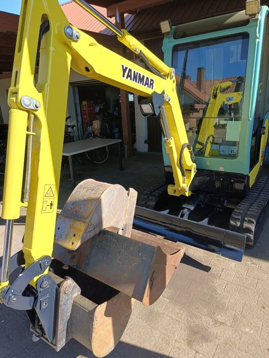 Yanmar sv17 ex umowa 2200 mtg 2011 rok minikoparka mini koparka