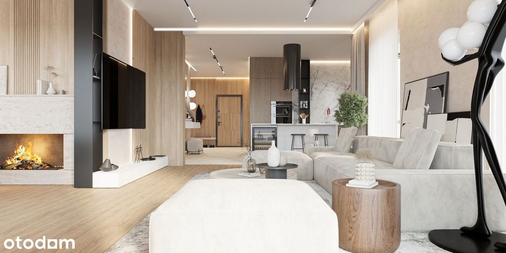 Wynajem 4-pokojowego apartamentu z dwoma tarasami.