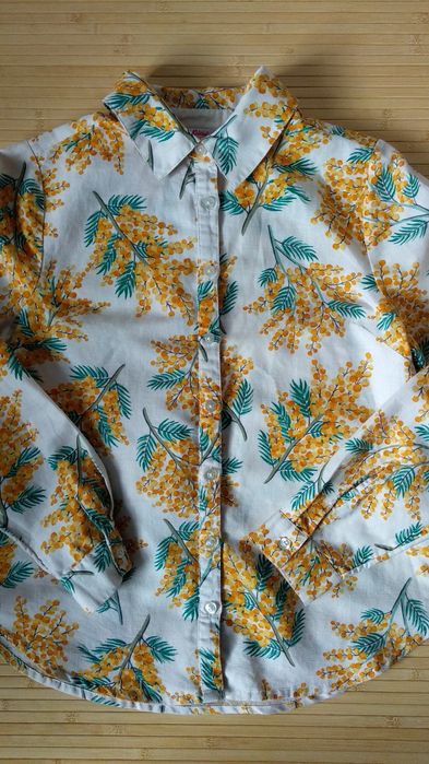 Рубашка Cath Kidston мимоза лен S р 10