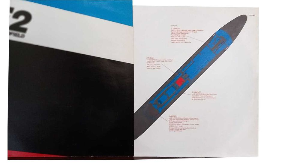 Disco de vinil LP do álbum QE2 de Mike Oldfield