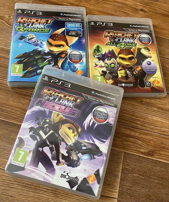 Sony PS3: GTA5, Tomb Raider, God of War, Ratchet and Clank, Painkiller