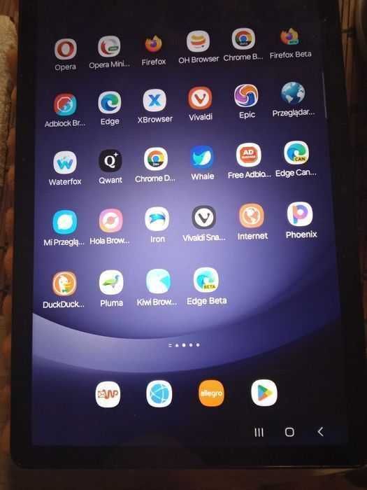 SUPER tablet Samsung A9+. Pamięć 6\128hb. W pełni sprawny. Ekran 11