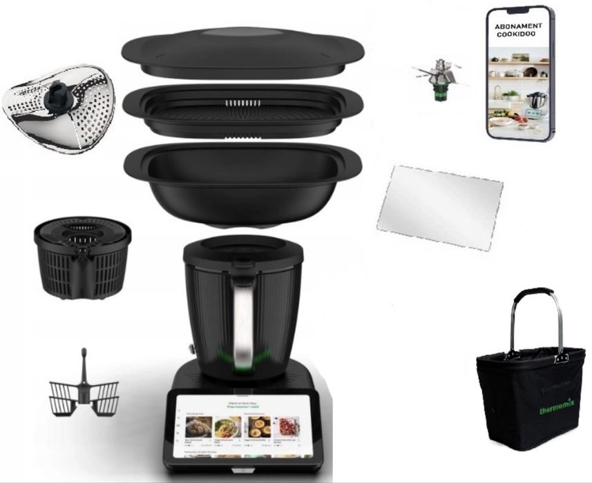 Nowy Thermomix TM7 + Zestaw GIGANT+ Cookido 4 msc