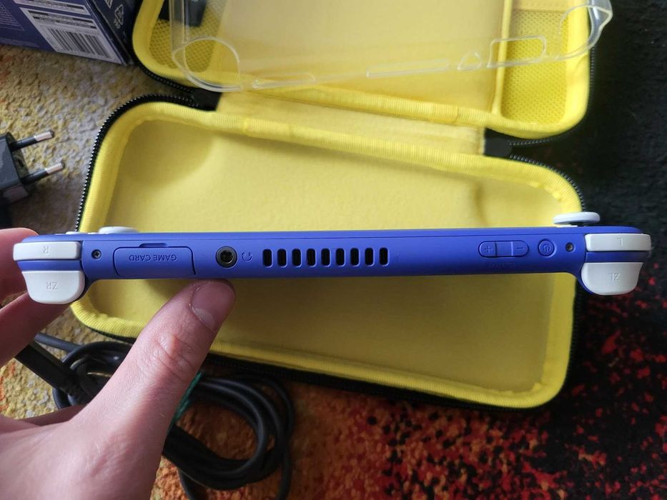 Konsola Nintendo SWITCH Lite Blue Niebieski 32GB + 32GB - Stan BDB