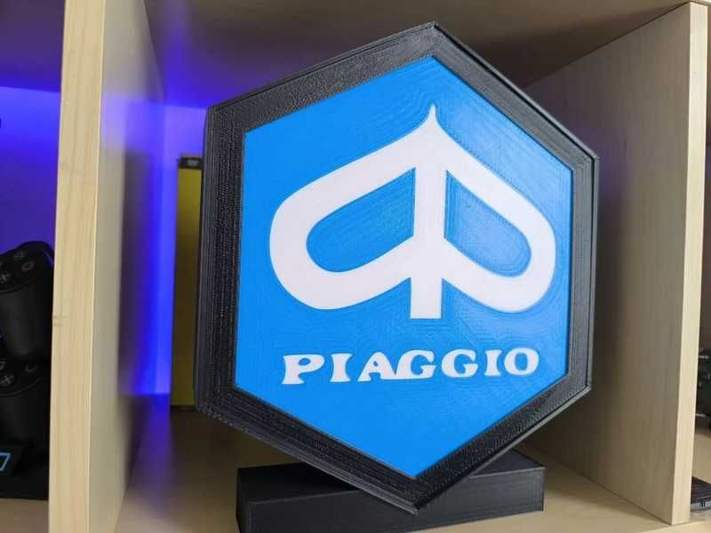 Lightbox Luminaria decorativa Piaggio