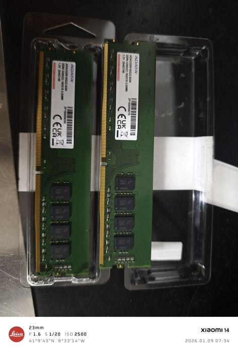 Memória RAM DDR4  16gb