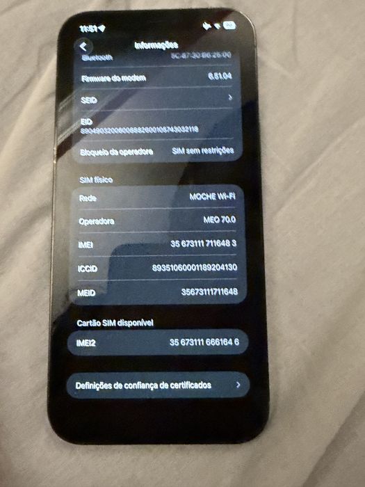 iPhone 12 Pro Max 256GB – 96% Bateria – Desbloqueado