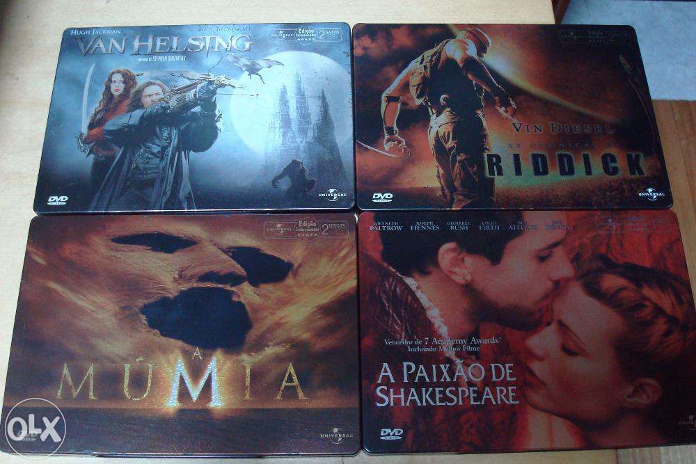 17 Filmes em ediçoes steelbook ver lista