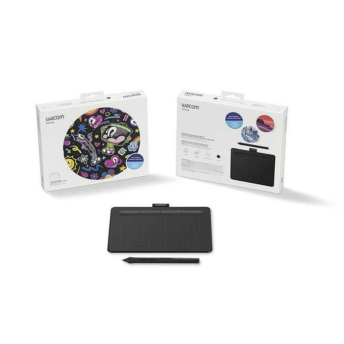 Mesa Digitalizadora Wacom Intuos S Basic Preta + Pen