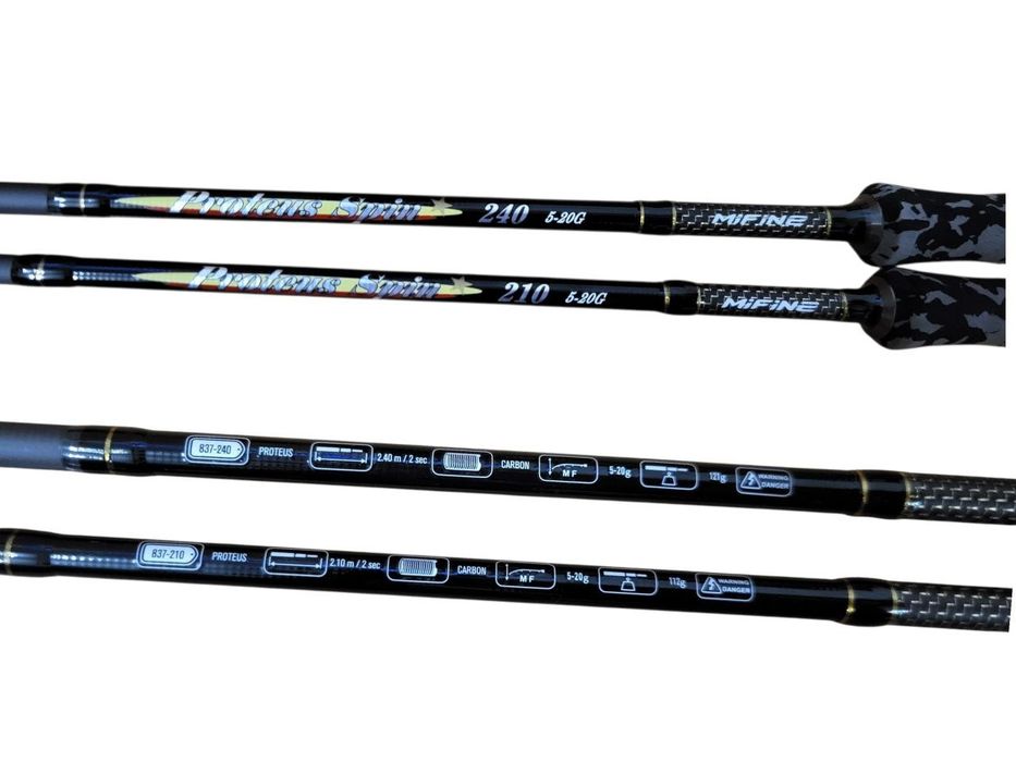 Спінінг Mifine Proteus Spin 2.1м та 2.4м 5-20г