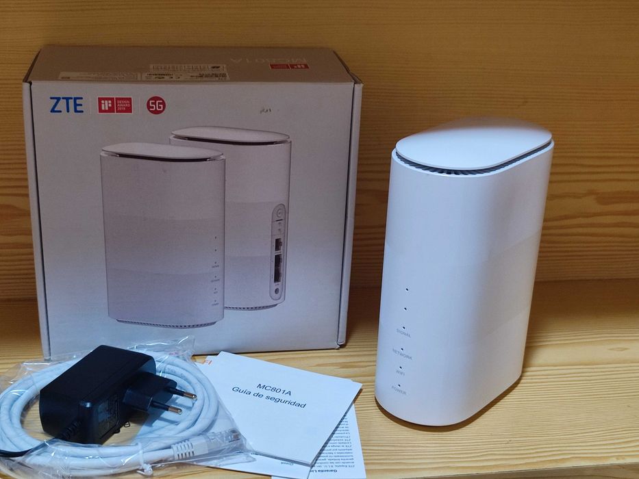 ZTE 5G MC801A Wi-Fi 6, 2x ts9 Roteador SIM Router