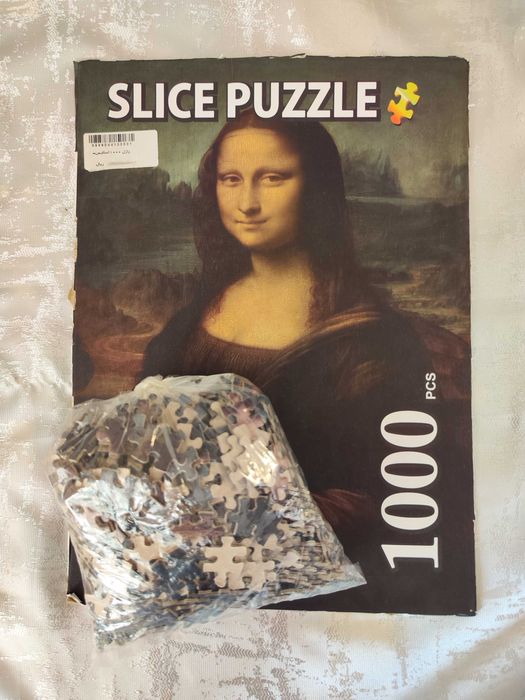 Puzzle Mona Lisa, 1000 peças