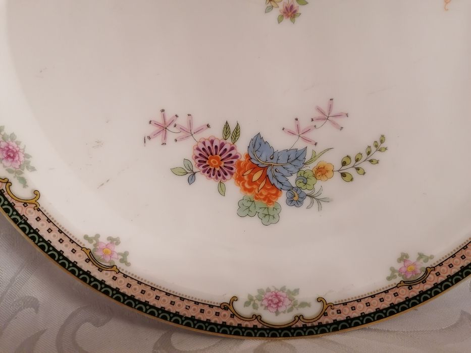 Piękna duża porcelanowa patera Thomas