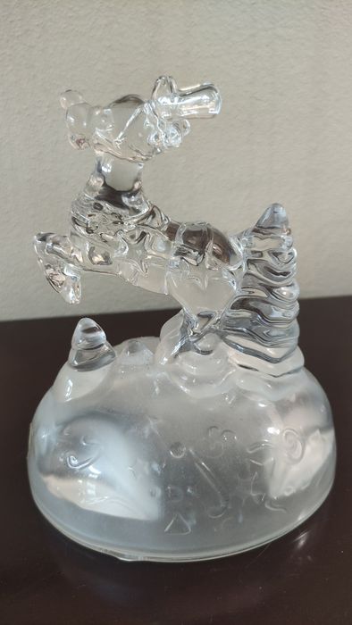Cristal d'arques rena de natal