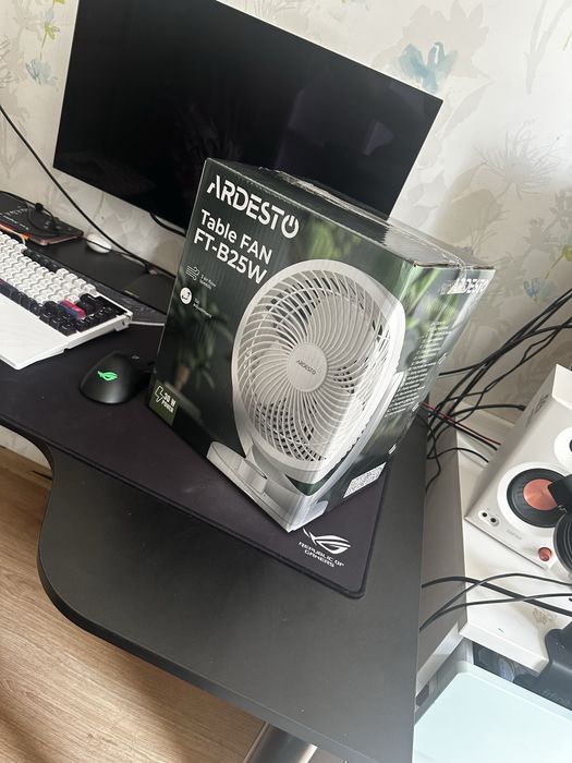 Вентилятор Ardesto Table FAN ,врятує в спекотні дні