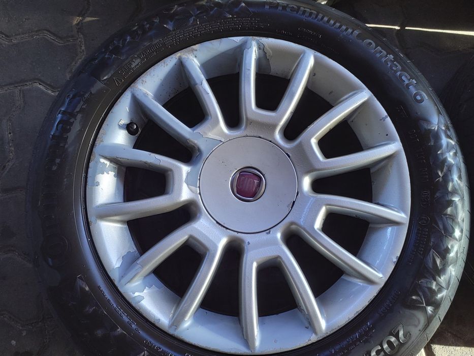 Jantes Fiat Bravo Ii R16 Com Pneus 205/55 Furação 4X98