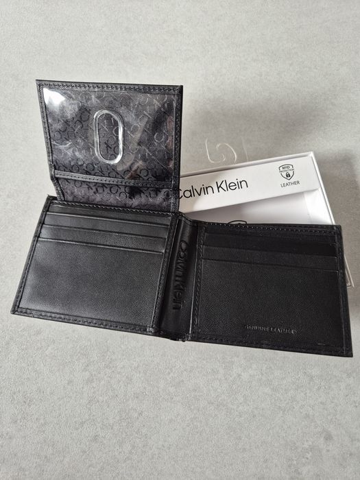 Portfel Calvin Klein czarny męski