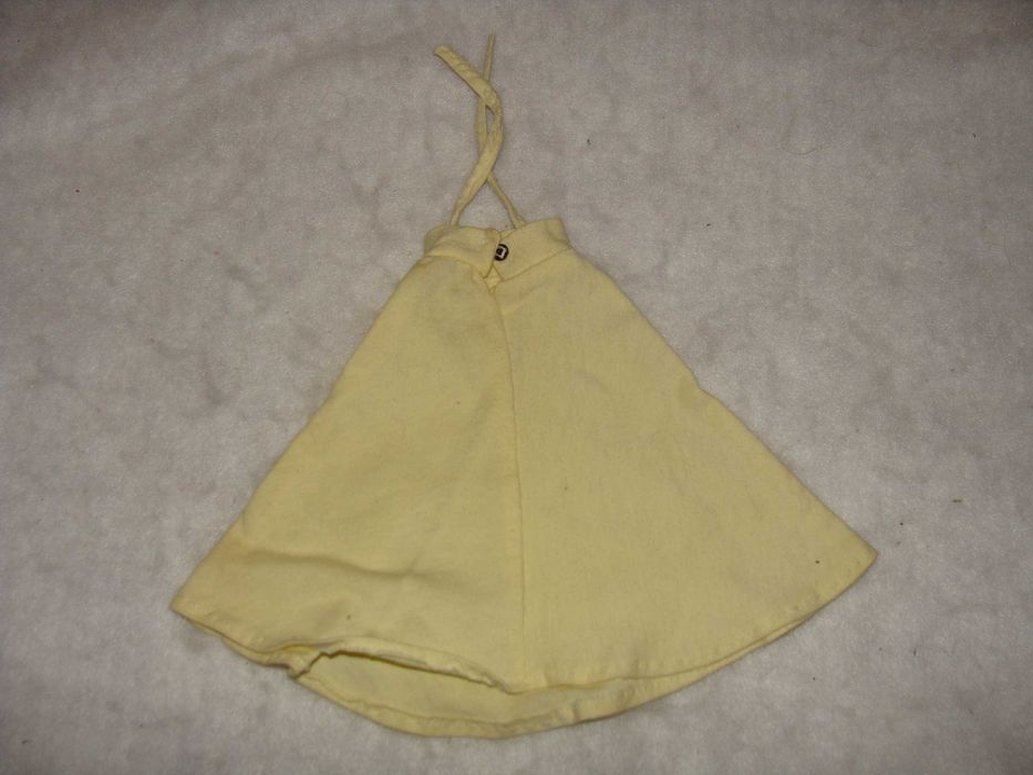 Saia/Vestido Amarelo para Boneca