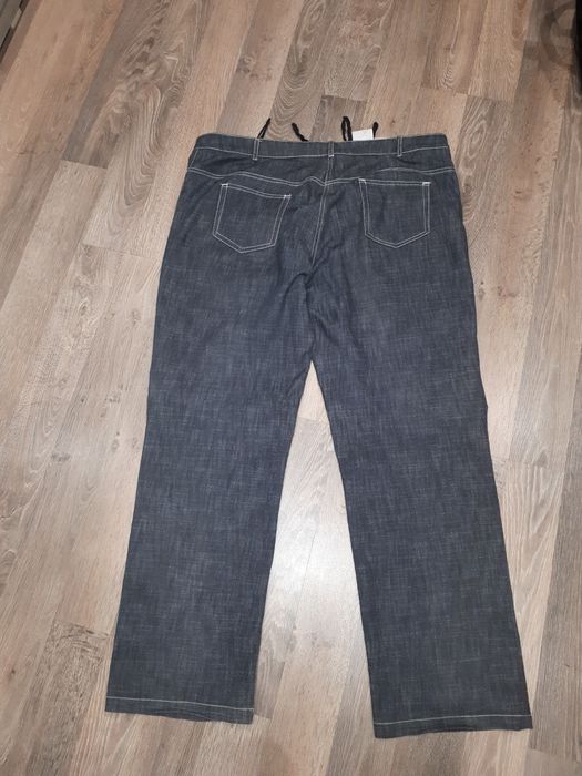 Брюки джинсовые женские  большого  размера 58