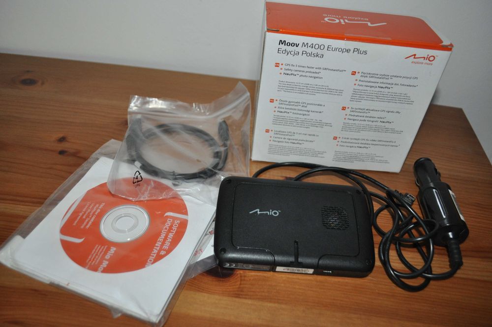 Nawigacja samochodowa - Moov M400 Europe Plus - Edycja Polska - Mio