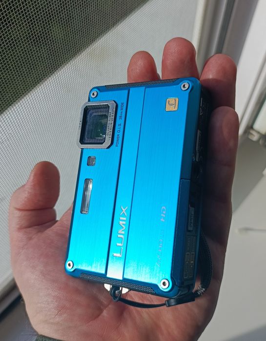 Стильна камера Panasonic Lumix  JAPAN  CCD Aluminium   +Повний комплект