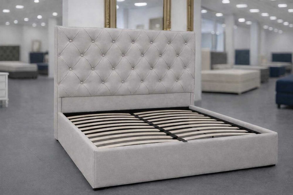 LIQUIDAMOS CAMAS DE CASAL CAPITONE COM ARRUMAÇAO E ESTRADO ELEVATORIO   envio grátis paga na entrega