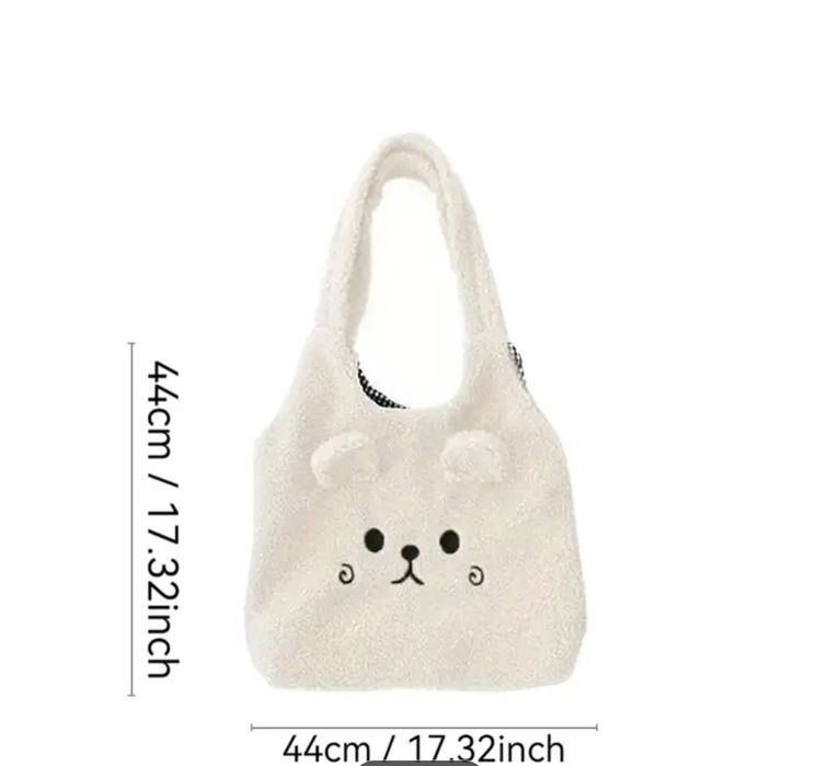 Сумка плюшева жіноча