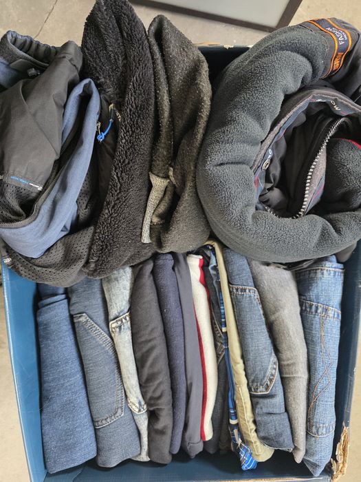Ubrania męskie xl/XXL kurtka zimowa ,jeanys