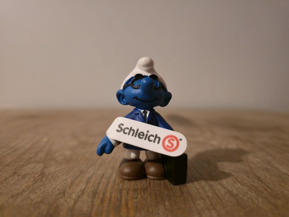 Schleich smerf smurf sprzedawca figurka model wycofany z 2014 r.
