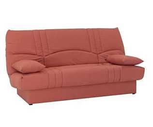 Sofá cama de 3 lugares clic clac castanho