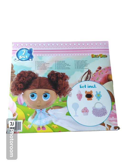 Lalka z kręconymi włosami Eddy Toys