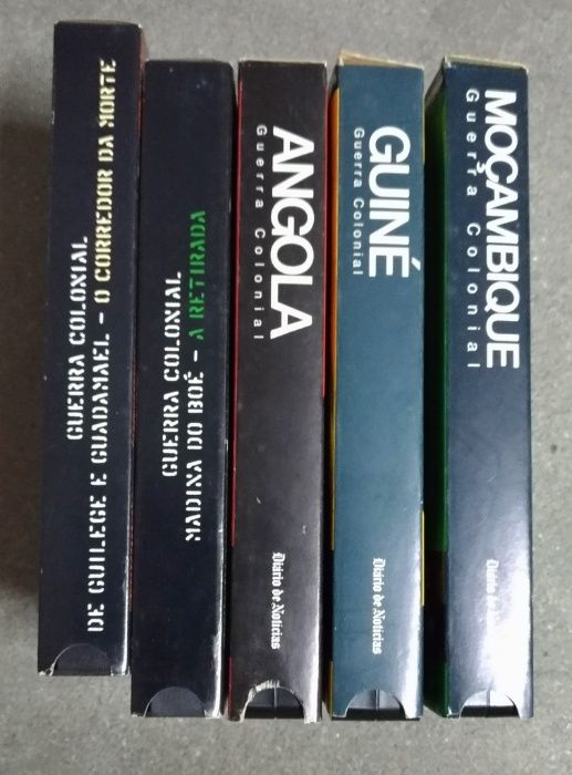 Guerra Colonial - Serie Completa - 5 VHS - Edição DN
