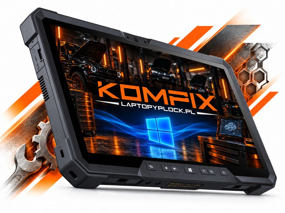 Tablet Pancerny Dell 7212 Rugged i5-7300 16Gb 256SSD - Do Warsztatu