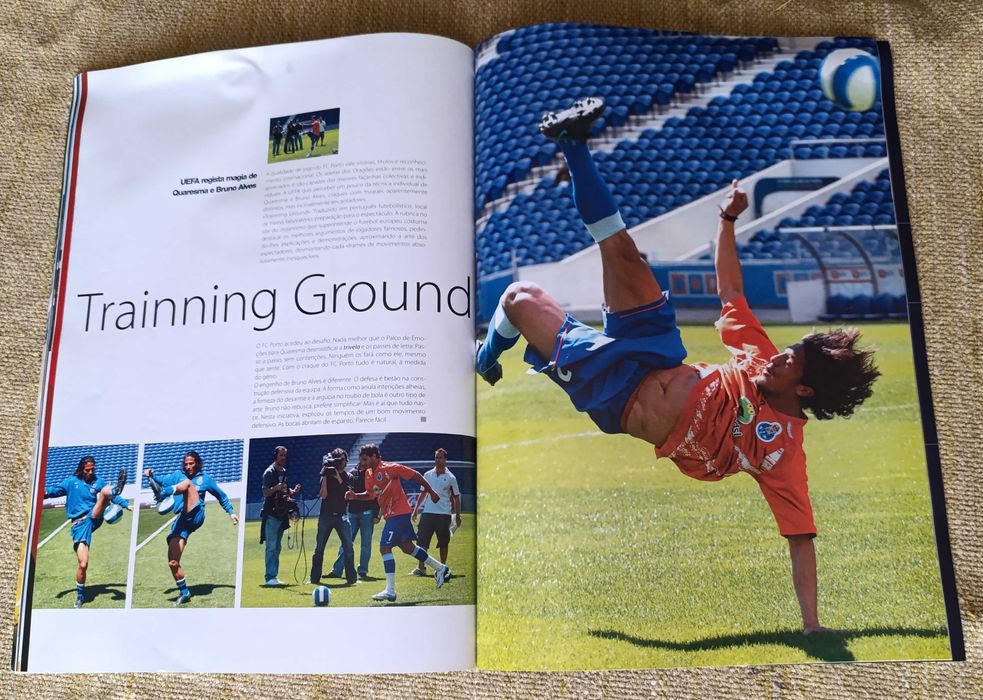 Revista Futebol Dragões Marcha Triunfal - Especial Quaresma e B. Alves