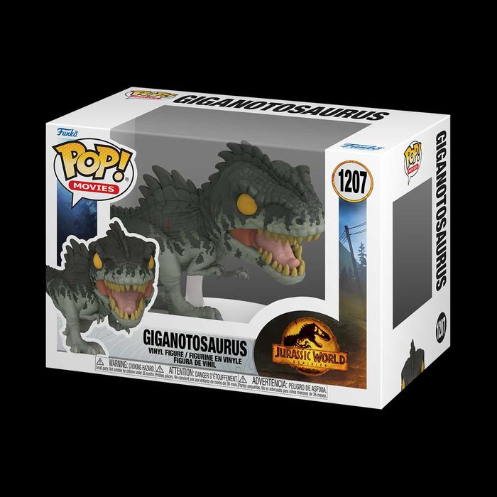 Funko Pop! Jurassic World Dominion – Giganotosaurus 1210 - NOVO
