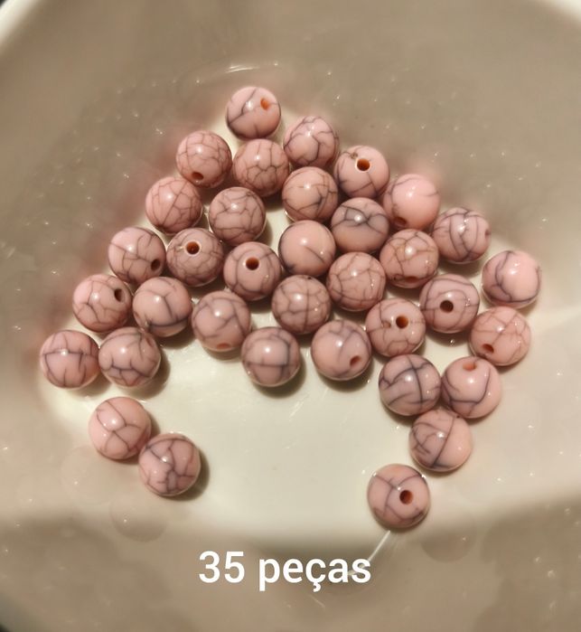 Lote 659 peças para fazer bijuterias