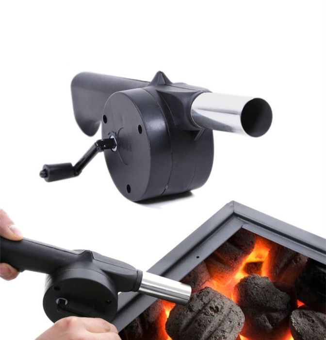 Воздуходувка дуйчик вентилятор ветродуйка дуйка для розжига грилей.