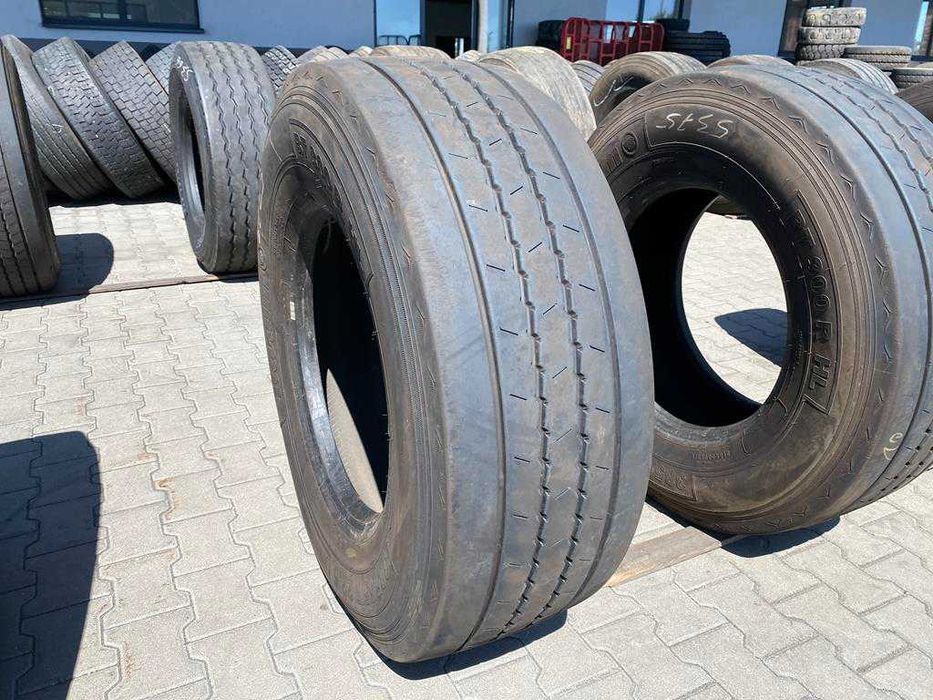 Opona ciężarowa używana naczepowa 385/65R22.5 BARUM BT300 R HL / 10mm