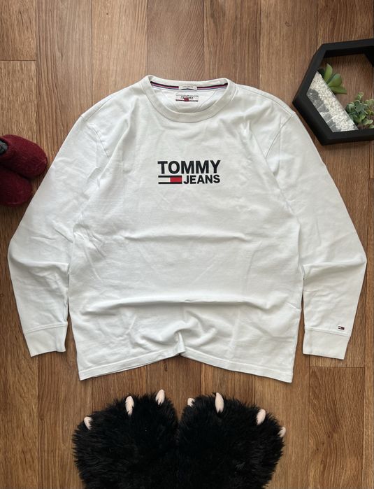 Лонгслів tommy jeans tommy hilfiger Лонгслив Кофта Чоловіча Оригінал