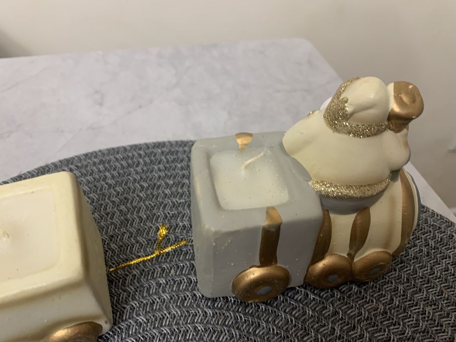 Свечи Поезд Санта