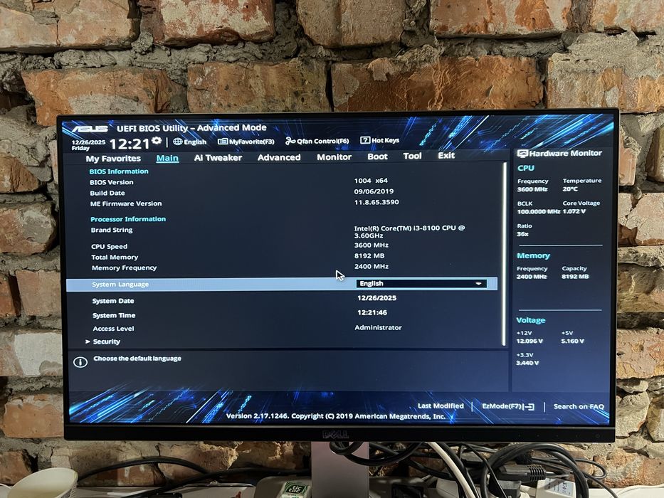 Системний блок Core i3 8100