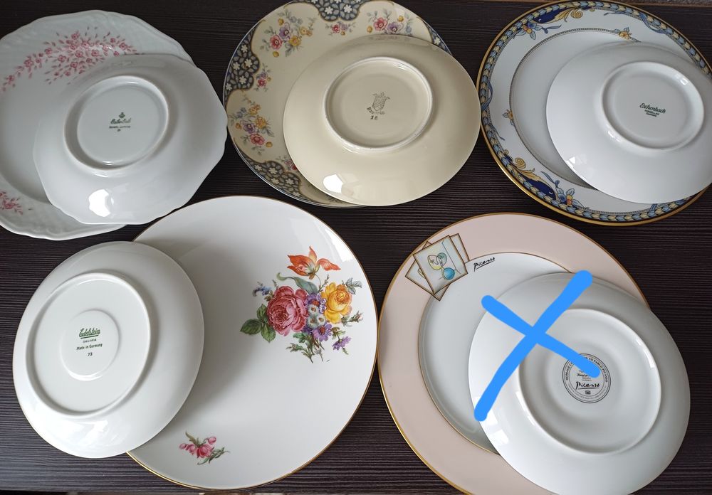 Розпродаж Тарілки Посуд Німеччина