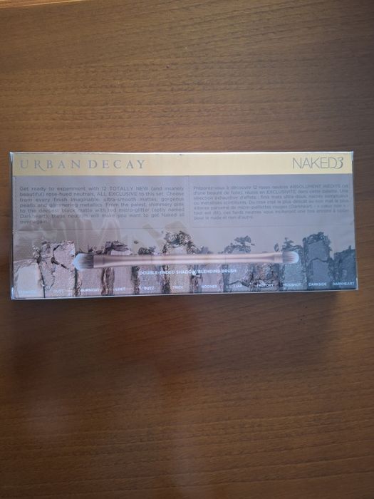 Palete de sombras Naked 3 Urban Decay. NOVO.
