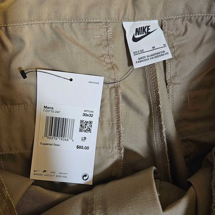 Nike Club Men's Chino 'Khaki' Pants