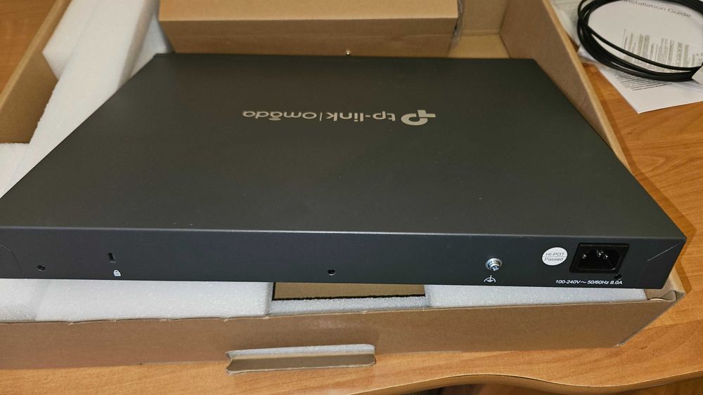 Комутатор TP-Link SG3428XPP-M2, 24 порти 2.5G Ethernet, PoE++