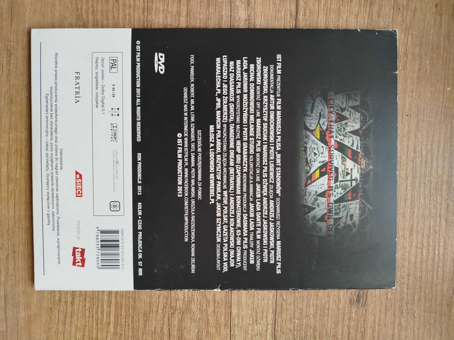 BUNT STADIONÓW Film Mariusza Pilisa Stan bdb