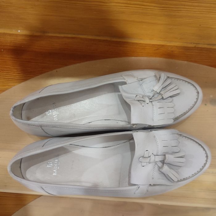 Mokasyny loafersy półbuty skórzane Badura 40