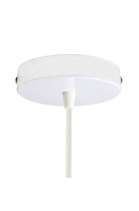 Кріплення лампи підвіса розетка стельова біла