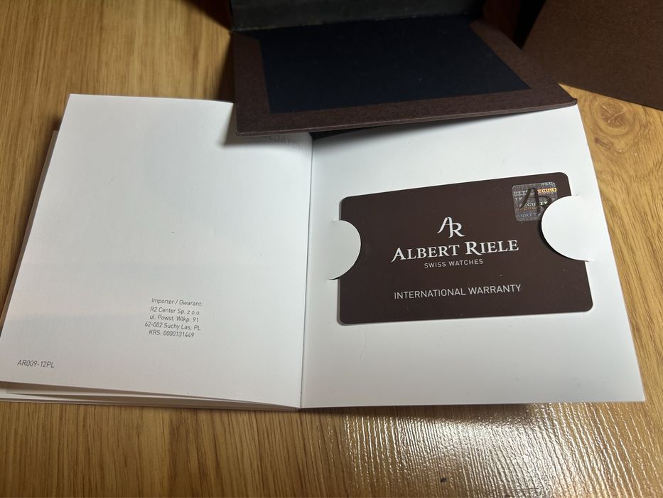Zegarek damski Albert Riele Gala. Nowy nie używany
